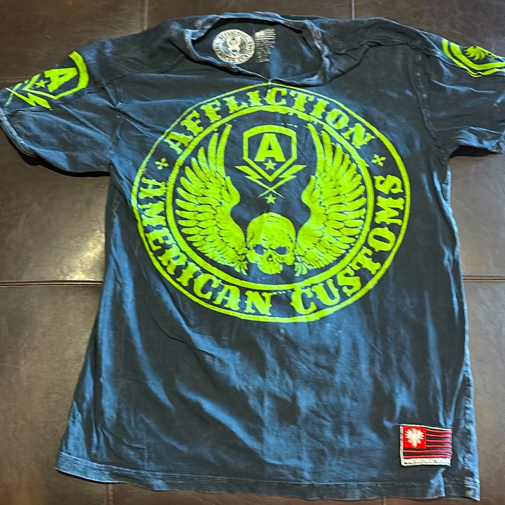 Affliction vintage t shirt